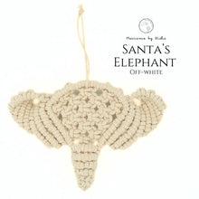 Load image into Gallery viewer, SANTA'S ELEPHANT - SANTA'S FRIENDS - THAI CHRISTMAS DECORATIONS