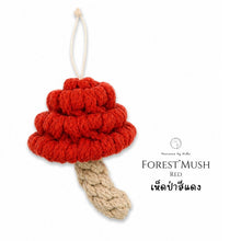 โหลดรูปภาพลงในเครื่องมือใช้ดูของ Gallery Christmas Mushroom Red - Christmas ornaments Thailand - Macrame by Nicha