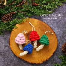 Load image into Gallery viewer, THE FOREST'MUSH - CHRISTMAS MUSHROOMS - CHRISTMAS ORNAMENTS