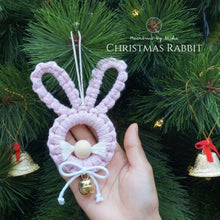 Load image into Gallery viewer, THE CHRISTMAS RABBIT  - SANTA'S FRIENDS - CHRISTMAS DECORATIONS