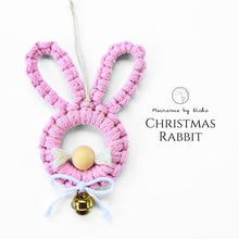 Load image into Gallery viewer, THE CHRISTMAS RABBIT  - SANTA'S FRIENDS - CHRISTMAS DECORATIONS