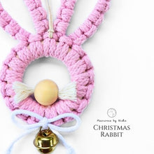 Load image into Gallery viewer, THE CHRISTMAS RABBIT  - SANTA'S FRIENDS - CHRISTMAS DECORATIONS