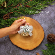 Load image into Gallery viewer, THE CHRISTMAS SILVER BAUBLE - CHRISTMAS DECORATIONS