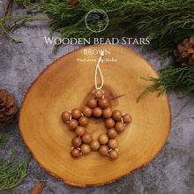 Load image into Gallery viewer, THE WOODEN BEAD STARS - CHRISTMAS STARS