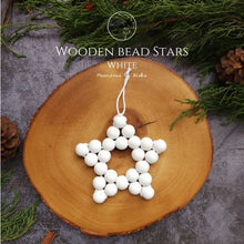 Load image into Gallery viewer, THE WOODEN BEAD STARS - CHRISTMAS STARS