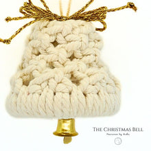 Load image into Gallery viewer, Christmas_bell_-_Christmas_Ornaments_made_in_Thailand_-_Akha_women_in_Chiang_Rai_-_Macrame_by_Nicha_Zoom