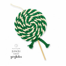 โหลดรูปภาพลงในเครื่องมือใช้ดูของ Gallery Jupa Ju Green - Christmas Candies - Christmas ornaments Thailand - Macrame by Nicha