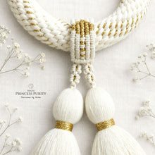 Load image into Gallery viewer, Malai Queen Purity - Signature Collection - Premium Gift - Macrame by Nicha - Neck