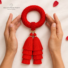 โหลดรูปภาพลงในเครื่องมือใช้ดูของ Gallery Malai Supreme Purity Red - โชคดีและความเจริญรุ่งเรือง