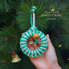 Load image into Gallery viewer, SANTA'S RING - SANTA CLAUS ACCESSORY - CHRISTMAS DECORATIONS