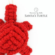 Load image into Gallery viewer, SANTA'S TURTLE - Christmas Ornaments