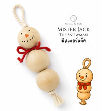 โหลดรูปภาพลงในเครื่องมือใช้ดูของ Gallery Snowman - Christmas ornaments Thailand - Macrame by Nicha