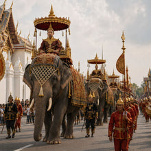 โหลดรูปภาพลงในเครื่องมือใช้ดูของ Gallery The Elephant Net Thai Chandelier - On Elephant - Macrame by Nicha