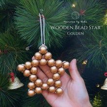 Load image into Gallery viewer, THE WOODEN BEAD STARS - CHRISTMAS STARS
