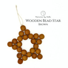 Load image into Gallery viewer, THE WOODEN BEAD STARS - CHRISTMAS STARS
