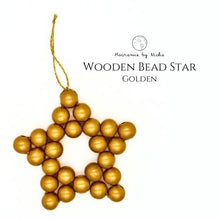 Load image into Gallery viewer, THE WOODEN BEAD STARS - CHRISTMAS STARS