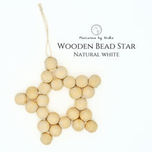 Load image into Gallery viewer, THE WOODEN BEAD STARS - CHRISTMAS STARS