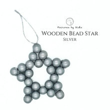 Load image into Gallery viewer, THE WOODEN BEAD STARS - CHRISTMAS STARS
