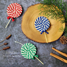 Load image into Gallery viewer, JUPA'JU - CANDY LOLLIPOP - CHRISTMAS DECORATIONS
