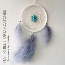 Load image into Gallery viewer, THE FLYING BLUE DREAMCATCHER - ROOM DECOR