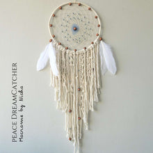 Load image into Gallery viewer, PEACE DREAMCATCHER - ROOM DECOR