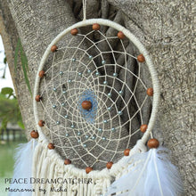 Load image into Gallery viewer, PEACE DREAMCATCHER - ROOM DECOR