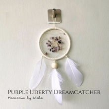 Load image into Gallery viewer, THE PURLE LIBERTY DREAMCATCHER - ROOM DECOR