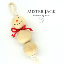 Load image into Gallery viewer, Mister Jack - Snowman - Christmas decorations - ซานตาครอส- ตกแต่งต้นคริสต์มาส - Macrame by Nicha - ซื้อของออนไลน์ 2