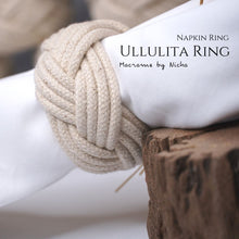 Load image into Gallery viewer, ULLULITA RINGS - NAPKIN RINGS x2