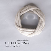 Load image into Gallery viewer, ULLULITA RINGS - NAPKIN RINGS x2
