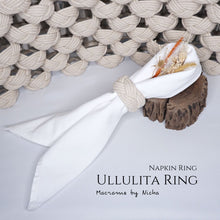 Load image into Gallery viewer, ULLULITA RINGS - NAPKIN RINGS x2