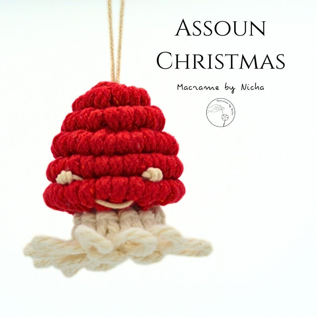 ASSOUN CHRISTMAS - มอนสเตอร์คริสต์มาสน่ารักเล็กๆ - ของตกแต่งคริสต์มาส