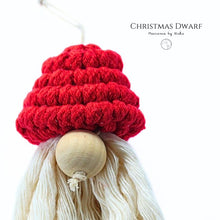 Load image into Gallery viewer, Christmas_Dwarf_-_Christmas_Ornaments_made_in_Thailand_-_Akha_women_in_Chiang_Rai_-_Macrame_by_Nicha_Zoom
