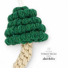 โหลดรูปภาพลงในเครื่องมือใช้ดูของ Gallery Christmas Mushroom Green - Christmas ornaments Thailand - Macrame by Nicha - Zoom In
