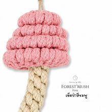 โหลดรูปภาพลงในเครื่องมือใช้ดูของ Gallery Christmas Mushroom Pink - Christmas ornaments Thailand - Macrame by Nicha - Zoom In
