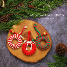 โหลดรูปภาพลงในเครื่องมือใช้ดูของ Gallery MINI SANTA&#39;S RING - พวงหรีดคริสต์มาสเล็ก - ของตกแต่งคริสต์มาส
