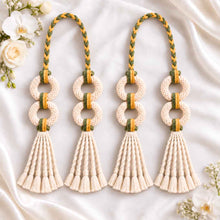 Load image into Gallery viewer, มาลัยบ่าวสาว - Malai Bao Sao on the table - Macrame by Nicha
