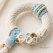 Load image into Gallery viewer, Malai Delicacy - Flower Garland  Macrame by Nicha- Head
