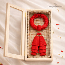 Load image into Gallery viewer, Malai Supreme Purity Red - Luck and Prosperity
