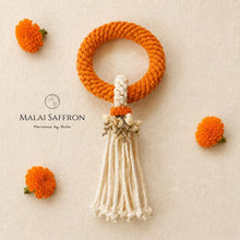 Load image into Gallery viewer, Malai Saffron - Wisdom and Inner Peace - Full Body - Macrame by Nicha

