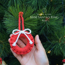 โหลดรูปภาพลงในเครื่องมือใช้ดูของ Gallery MINI SANTA&#39;S RING - พวงหรีดคริสต์มาสเล็ก - ของตกแต่งคริสต์มาส
