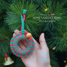โหลดรูปภาพลงในเครื่องมือใช้ดูของ Gallery MINI SANTA&#39;S RING - พวงหรีดคริสต์มาสเล็ก - ของตกแต่งคริสต์มาส

