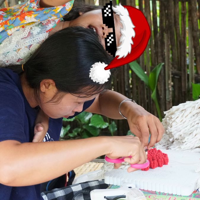 OUR SOCIAL IMPACT SINCE 2021 - Macrame by Nicha - Christmas decorations made in Thailand by Akha women