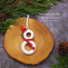 Load image into Gallery viewer, SNOWOMAN - Mister Jack&#39;s Wife - Christmas ornaments
