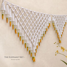 Load image into Gallery viewer, The Elephant Net Thai Chandelier - On wall - Macrame by Nicha
