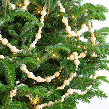 Load image into Gallery viewer, WOODEN BEAD GARLAND - 2 meters - Christmas Garland
