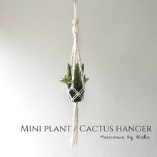 Load image into Gallery viewer, MINI PLANT/CACTUS HANGER - SET 3 PIECES
