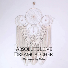 Load image into Gallery viewer, ABSOLUTE LOVE DREAMCATCHER - ตาข่ายดักฝัน รัก – Dreamcatcher of Love 
