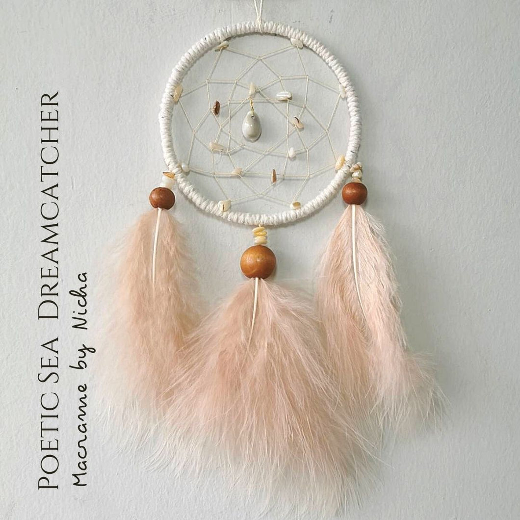 THE POETIC SEA DREAMCATCHER - ตาข่ายดักฝันขนาดเล็ก