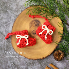 โหลดรูปภาพลงในเครื่องมือใช้ดูของ Gallery SANTA&#39;S SOCK - ถุงเท้าซานต้า- ของตกแต่งคริสต์มาส
